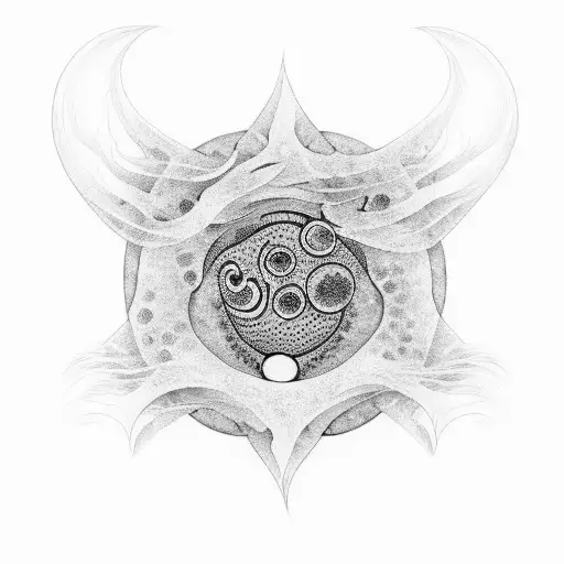 Spore Print With Eternal Koi Fish