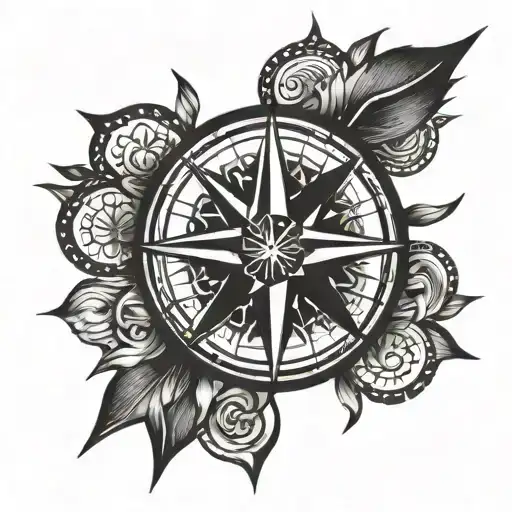 Papa Pilar Compass Rose