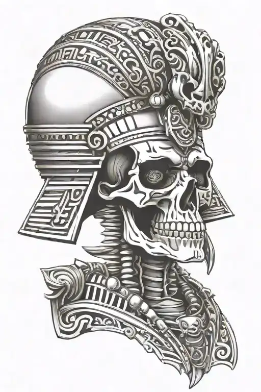 Pharoah Skull
