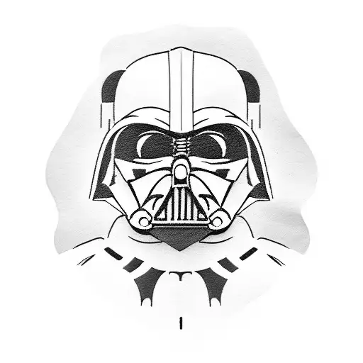 Darth Vader Wielding A Chef Knife