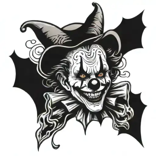 Gothic Clown Halloween