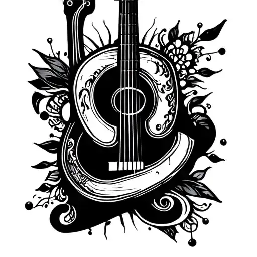 Small Music Tattoos Style