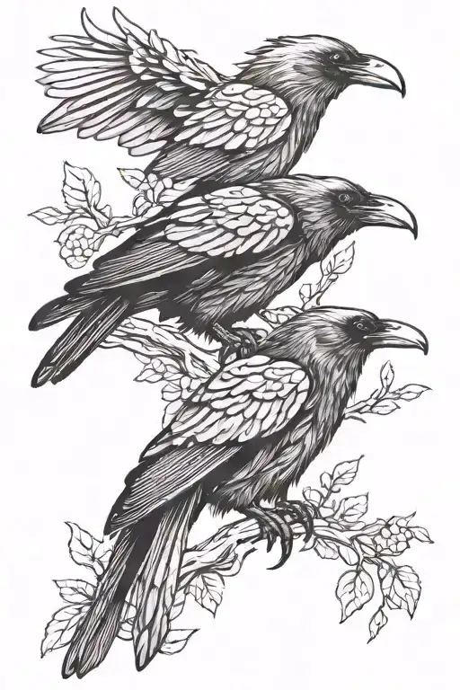The Three-headed Raven