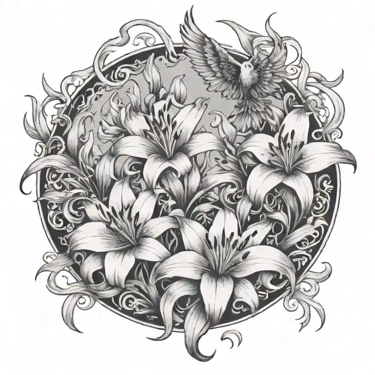 Lillies And The Pheonix Rising