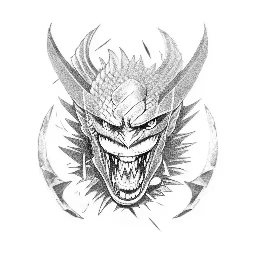 Zoro Fighting Dragon