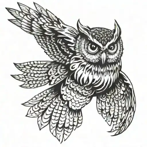 Boiled Owl Flying