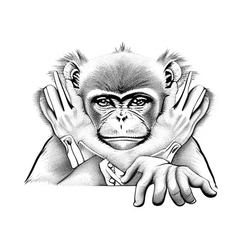 Monkey With Boxers Gloves