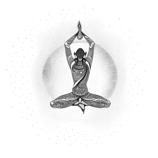 Nataraja Pose And Peepal Tree