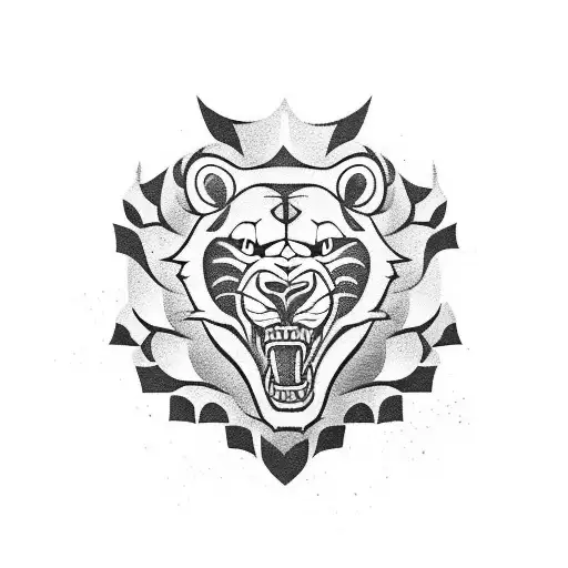 Chelsea Football Club Badge With A Roaring Lion