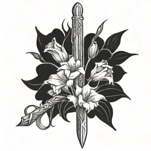 Gladioli Turned In To A Badass Sword