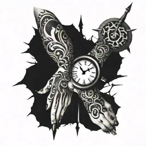 Clock Hands Pointing