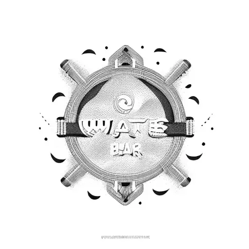 Circle Like Beer With Shab Write In It