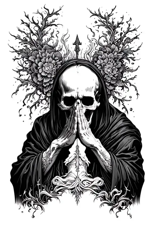 Father Death Praying