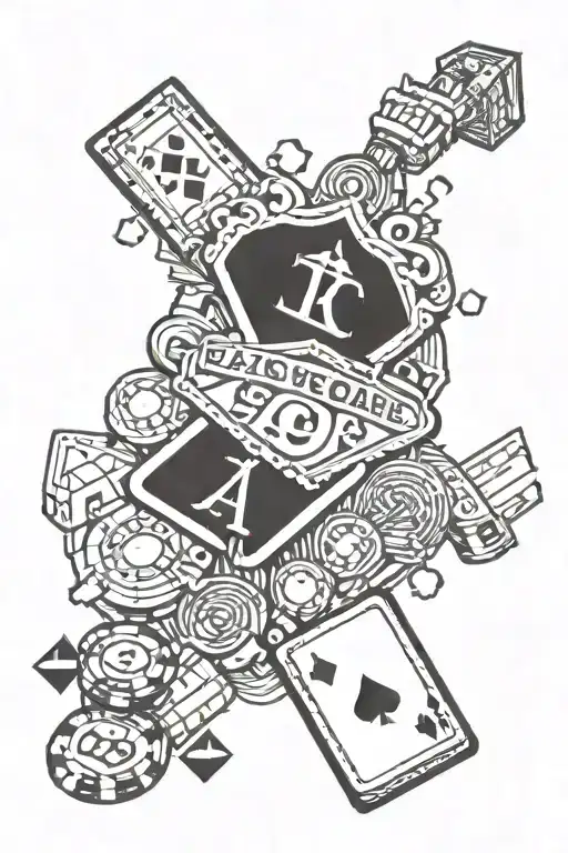 Las Vegas Gambling Themed