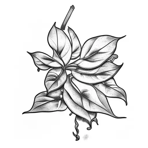 Epipremnum Aureus Leaf For The Arm