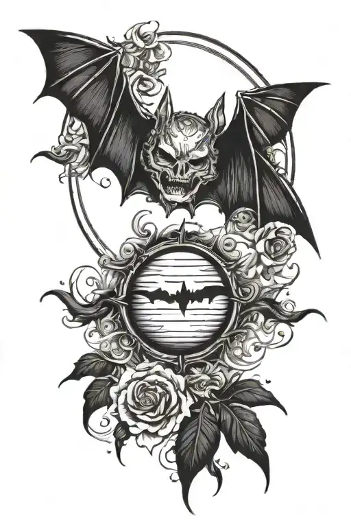 Bat Against The Rising Sun