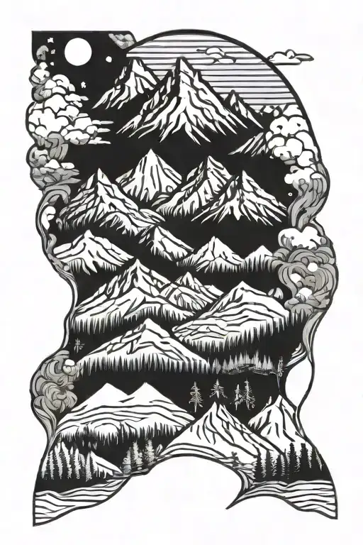 Colorado Mountain Scene