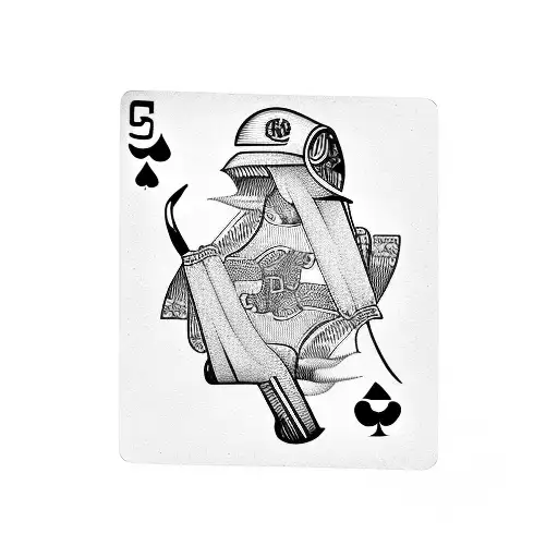 Combine A Classic Car And A Deck Of Cards