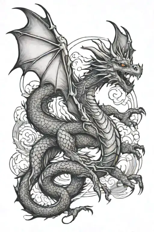 Dragon Flying