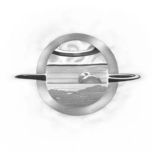 Saturn Ring Just The Ring