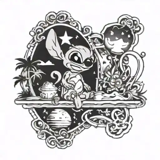 Stitch Disney Travel Sometimes Darkness