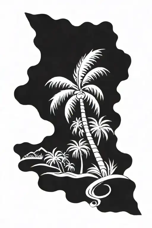 Palm Tree Silhouette