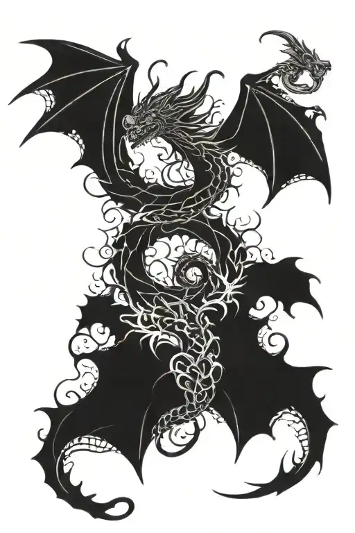 Dragon Ascends Fractal Flower Path To Fight With False Idol