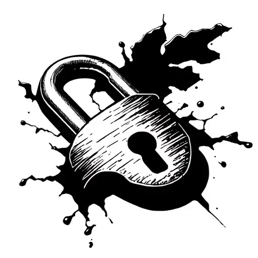 Broken Padlock