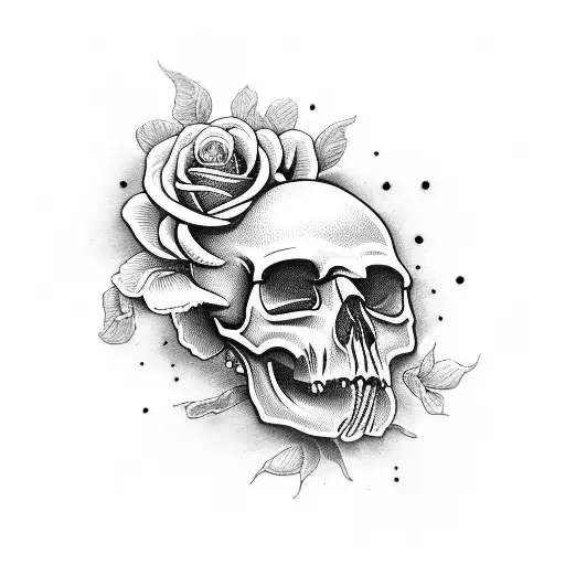 Skull And Roses Katrina