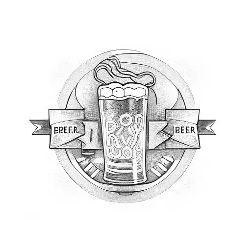 Brewery Beer Signs Hops Malt Yeast Artwork Brewer Big Symbol