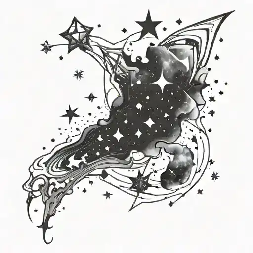 Galaxy Filled With Stars