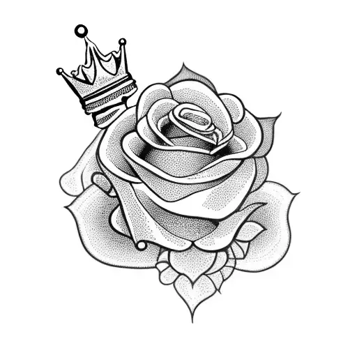 Crown And Roses