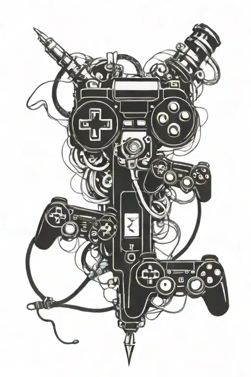 Traveling And Gaming Controller Intertwined