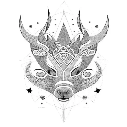Maori-inspired Animal Constellation
