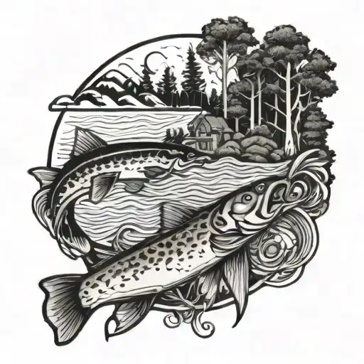 Logging And Fishing