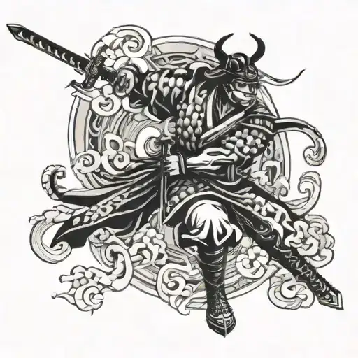 Samurai Money Sword Emerging