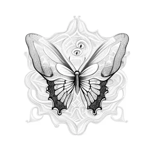 A Bracelet With Musical Notes Forming The Shape Of A Butterfly