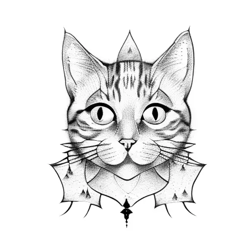 Cat Dressed As A Ghost