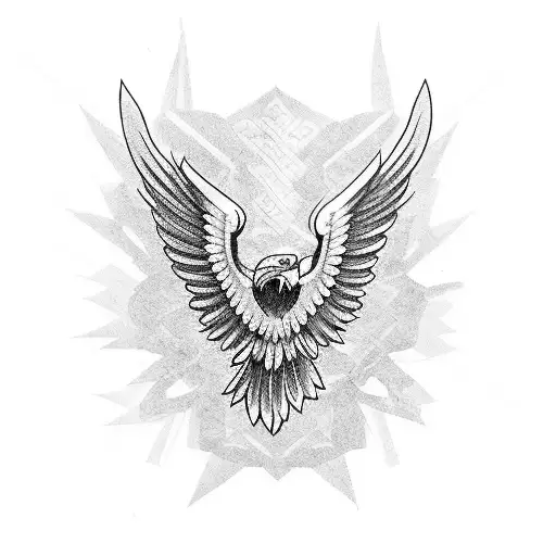 Filipino Eagle And Forearm Sleeve