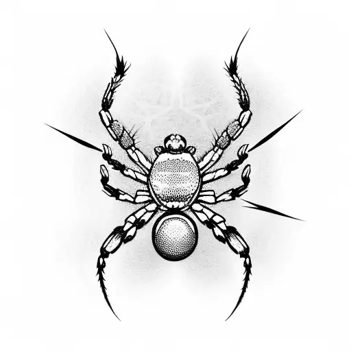 Life Potion With A Spider