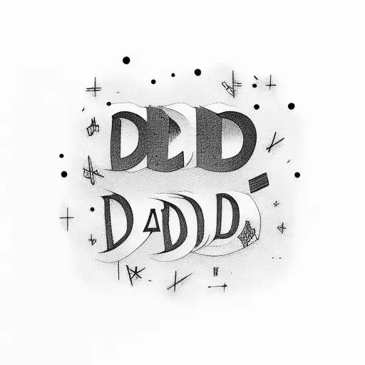 Girl Dad Written On Wall