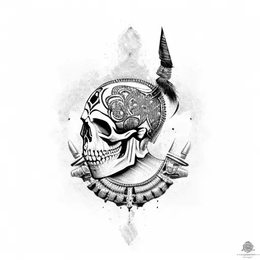 Skull Of Hipaspita Warrior