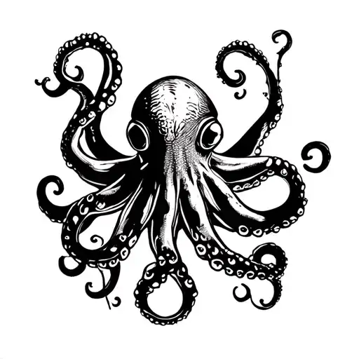 It Is What It Is With A Octopus Holding