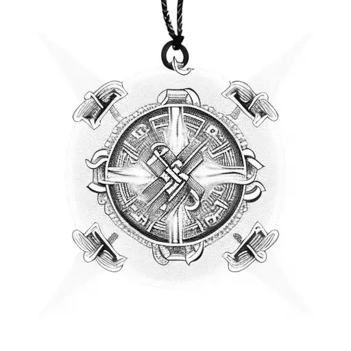 Heaven Cross Necklace