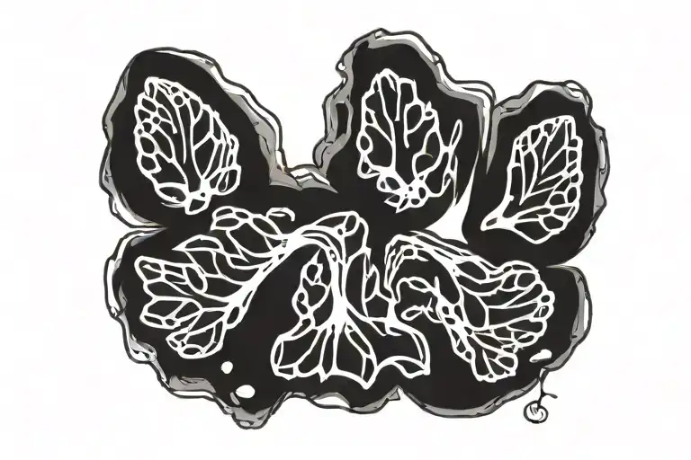 Dog Paw Print With The Word