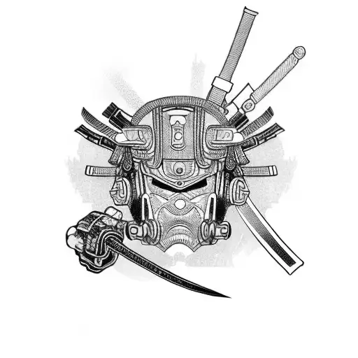 Samurai Cyberpunk Arm