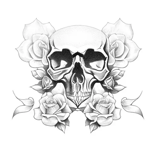 Skull And Roses Plus Copano