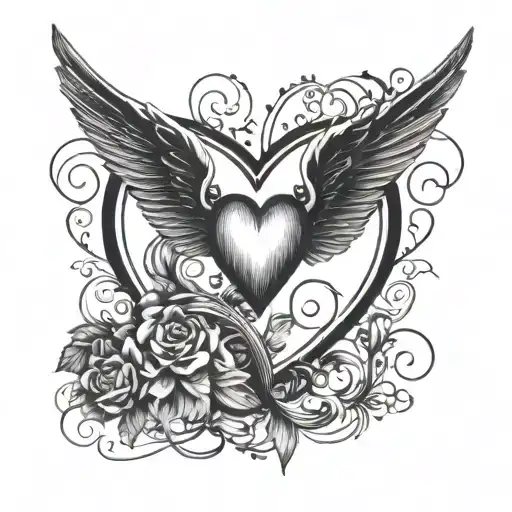 Heart With Wings