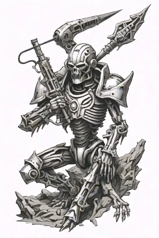 Necrons From Warhammer 40K