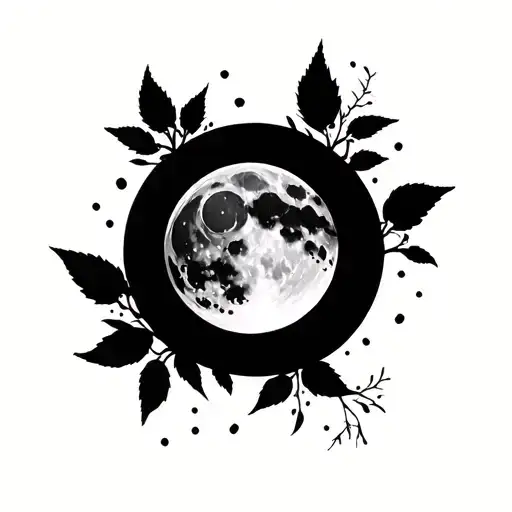 Moon Nature Scene